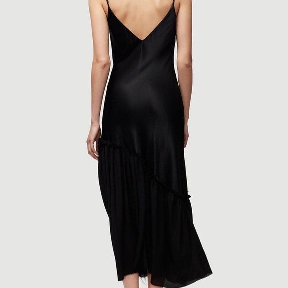 Frame Denim Dresses & Skirts - MAKE OFFER - NEW FRAME Satin Lounge Dress